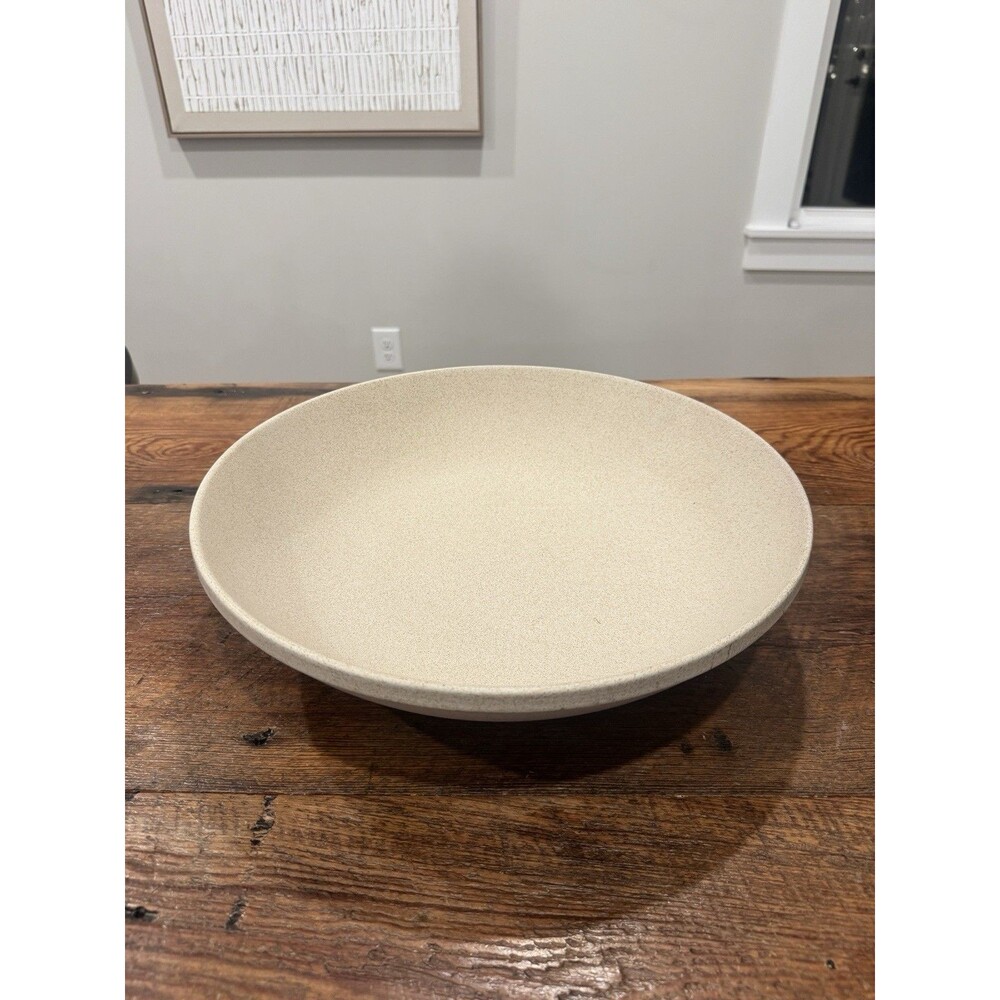 Hearth & Hand Magnolia 11” Stoneware Centerpiece Bowl Natural Sand